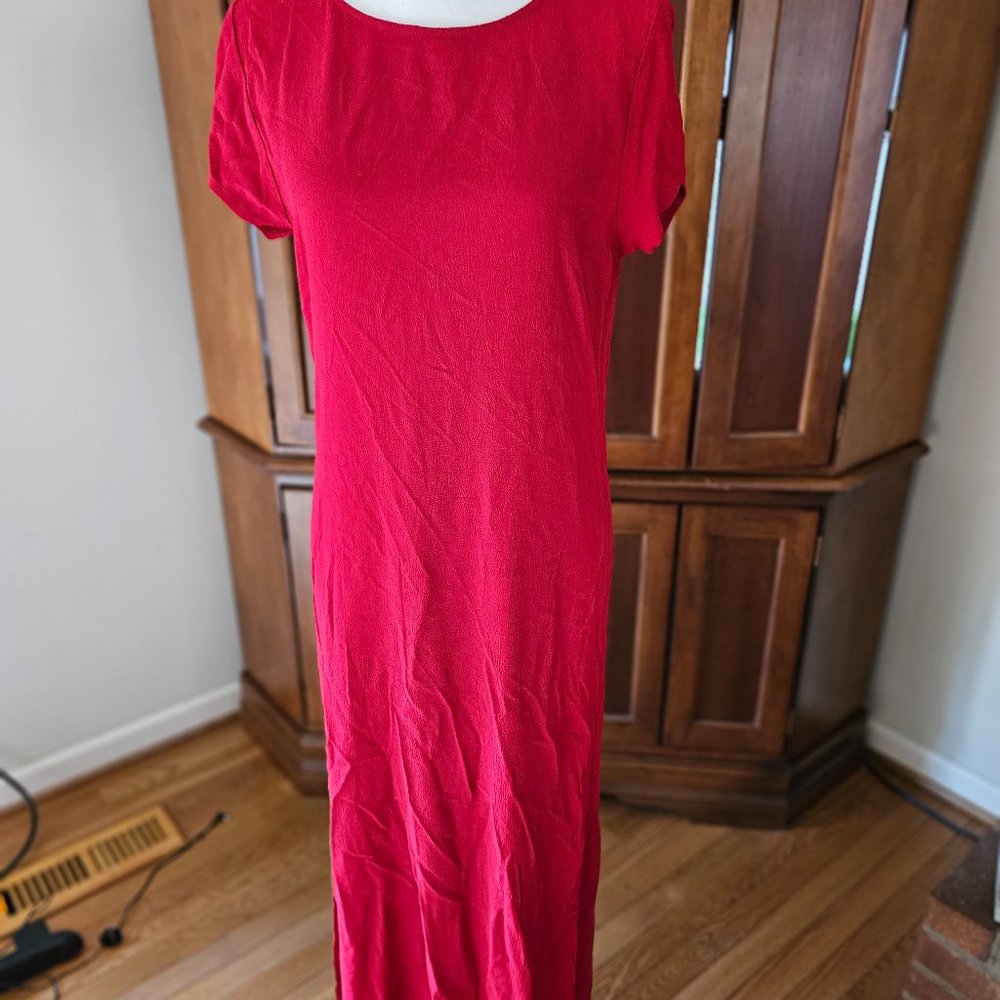 Coldwater Creek Red Dress Size 8